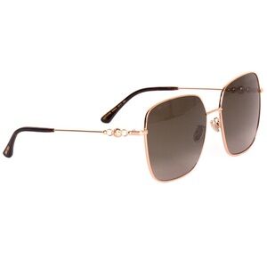 NWT/NIB Jimmy Choo Women's Amora/F/SK 60mm Sunglasses